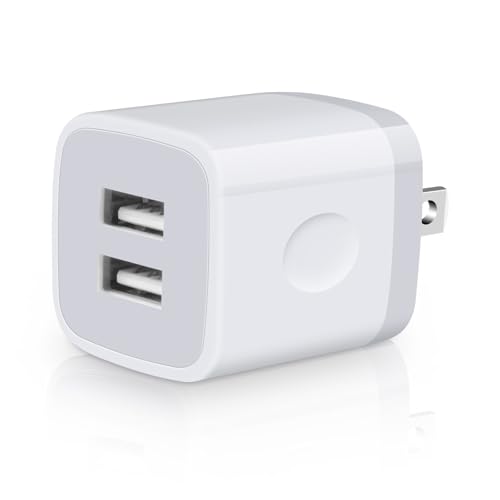 2個組 USBアダプター 白ホワイト 4ポート 急速充電器 iPhone等 Amazon | USB充電器 4ポート ACアダプター iPhone充 電器 (4.8A